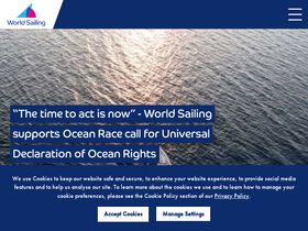 'sailing.org' screenshot