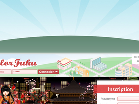 'sailorfuku.com' screenshot