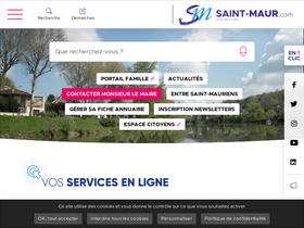'saint-maur.com' screenshot