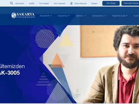 'sakarya.edu.tr' screenshot