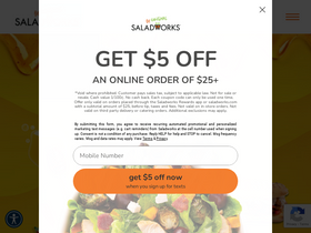 'saladworks.com' screenshot