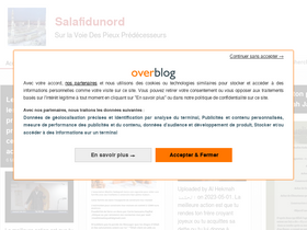 'salafidunord.com' screenshot