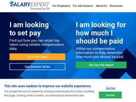 'salaryexpert.com' screenshot
