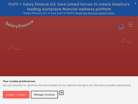 'salaryfinance.com' screenshot