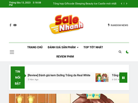 'salenhanh.com' screenshot