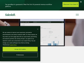 'salesloft.com' screenshot