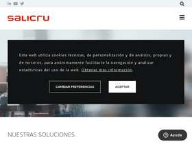 'salicru.com' screenshot