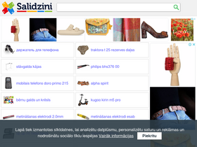 'salidzini.lv' screenshot