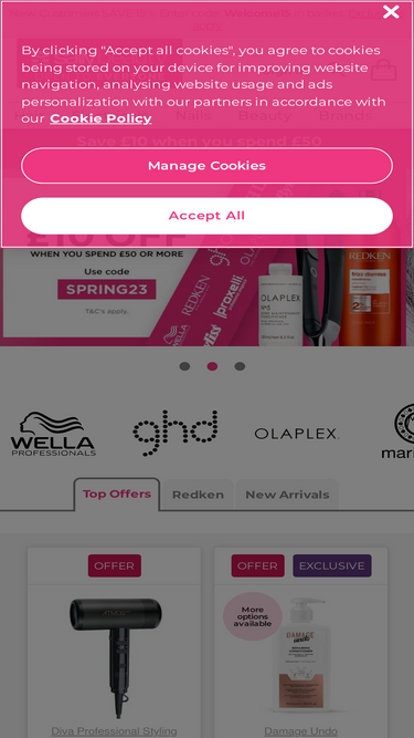 Sallybeauty Co Uk Analytics Market Share Stats Traffic Ranking