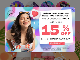 'sallymexico.com' screenshot