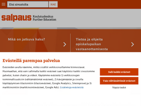 'salpaus.fi' screenshot