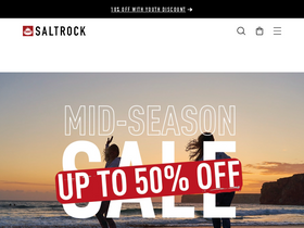 'saltrock.com' screenshot