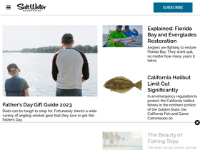 'saltwatersportsman.com' screenshot