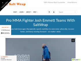 'saltwrap.com' screenshot