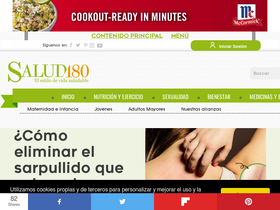 'salud180.com' screenshot