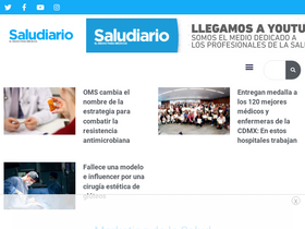 'saludiario.com' screenshot