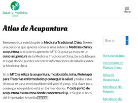 'saludymedicinachina.com' screenshot