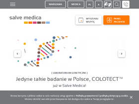 'salvemedica.pl' screenshot