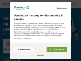 'samlino.dk' screenshot
