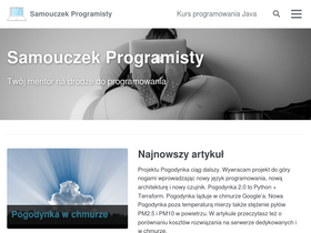 'samouczekprogramisty.pl' screenshot