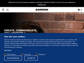 'samsontech.com' screenshot