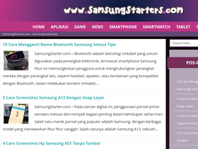 'samsungstarters.com' screenshot