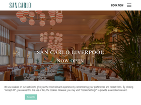 'sancarlo.co.uk' screenshot