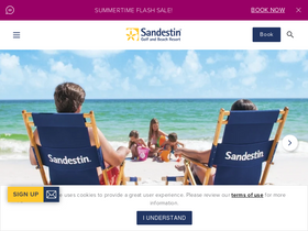 'sandestin.com' screenshot