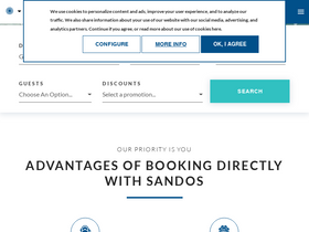 'sandos.com' screenshot
