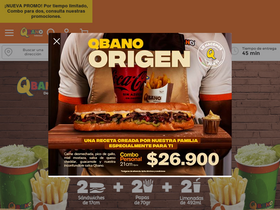 'sandwichqbano.com' screenshot