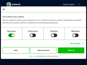 'sangfor.com' screenshot