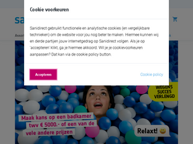 'sanidirect.nl' screenshot