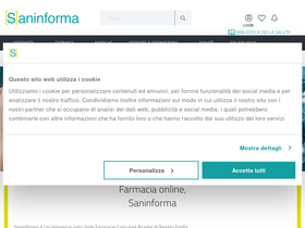 'saninforma.it' screenshot