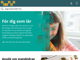 'sanomautbildning.se' screenshot