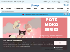 'sanrio.com' screenshot