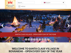 'santaclausvillage.info' screenshot