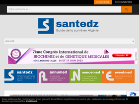 'sante-dz.com' screenshot