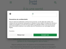 'sante-sur-le-net.com' screenshot