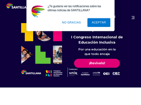 'santillana.com' screenshot