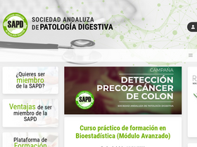 'sapd.es' screenshot