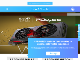 'sapphiretech.com' screenshot