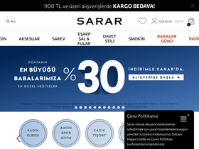 'sarar.com' screenshot
