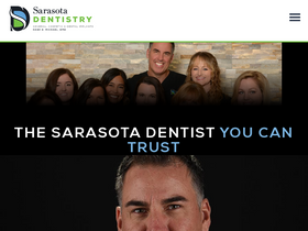 'sarasotadentistry.com' screenshot