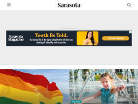 'sarasotamagazine.com' screenshot