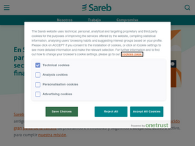 'sareb.es' screenshot
