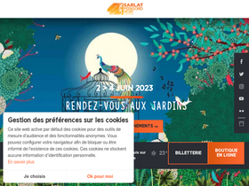 'sarlat-tourisme.com' screenshot
