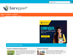 'sarvgyan.com' screenshot