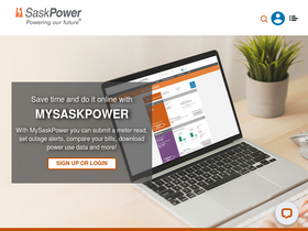 'saskpower.com' screenshot