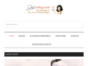 'sasstrology.com' screenshot