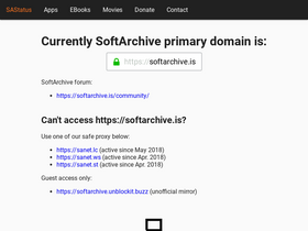 'sastatus.com' screenshot